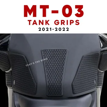 Për Yamaha MT03 MT-03 MT25 2020 2021 Lëkurës Gjarpër Tank Pads Mbërthen MT 03 MT 25 Mbrojtësi Stickers Decal Gju Anën e Karburantit Tërheqje Pad