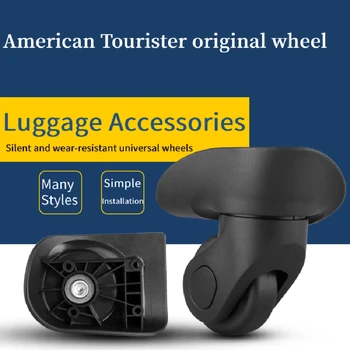 Përshtatur për Amerikan Tourister 76A valixhe karrocë pajisje rul Hongsheng A20 piperi makarës karrocë valixhe universale rrota