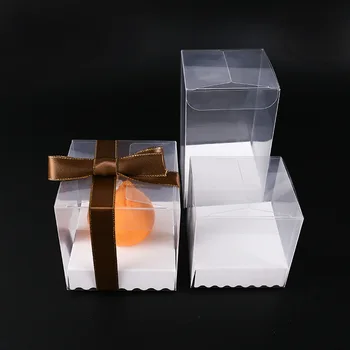 Qartë Qiri Paketimit Dhuratë Kuti e Përgjithshme Sheshin PVC Kutinë e Dasmës Favor Dhuratë Qese Candy Suva Rrëshirë Artizanale Enë të Partisë Furnizime