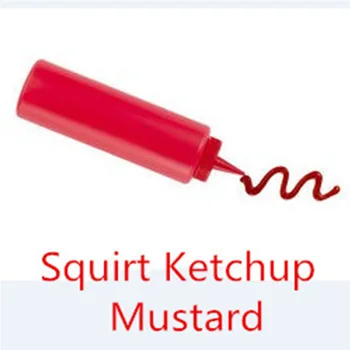 Shiringë Ketchup Mustardë Truket Magjike Budalla Ditë Shaka Lodra Shaka Magia Plotësues Të Mbyllë Rrugë Iluzione Gimmicks Mentalism Props