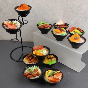 Simulimi Tas Oriz Dekoratë të Rreme Ramen Model Kampus Ngjarje Layout Furnizimet Japoneze Kuzhinë Dekorimin e Ushqimit Props