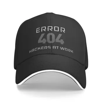 Të Personalizuar Gabim 404 Hakerat Në Punë Baseball Cap Burra Gra Breathable Computer Geek Programues Babi Hat Streetwear