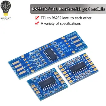 WAVGAT RS232 SP3232 TTL për RS232 Modul RS232 për TTL Furçë Linjë Serial Port Modul me cilësi të Lartë