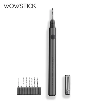 Wowstick STËRVITJE 11 në 1 Mini Stërvitje Elektrike Stilolaps Cordless Multi-Mjet Litium Bateri Dore Stërvitje për Dru Plastike Aluminit Monedhë