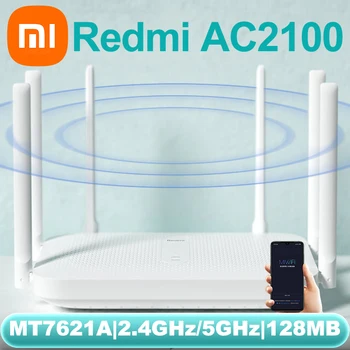 Xiaomi MI Redmi Router AC2100 Dualcore Cpu Fuqishme 5G Dual-band Gigabit Port Sinjal Zgjerimin WIFI ThroughWall Lojrave Kurs