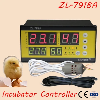 ZL-7918A Multifunksionale Automatike Kontrollues Automatike Inkubator Temperatura Lagështia Kontrollues XM-18