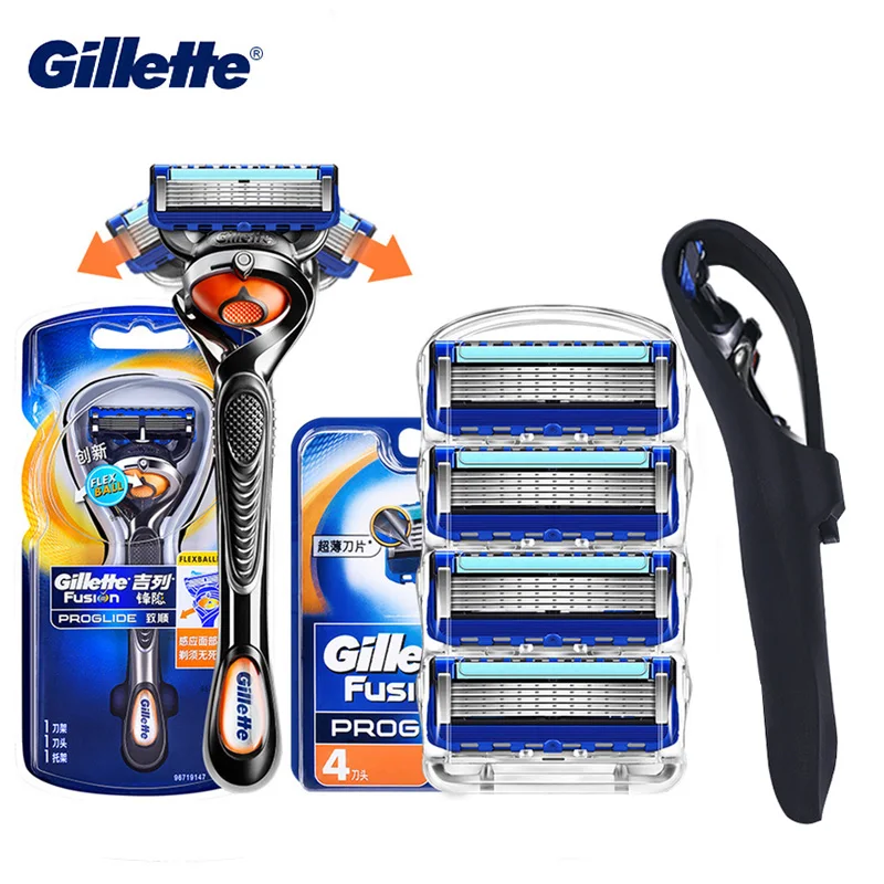 Gillette Bashkim 5 Proglide Rroje FlexBall Trajtuar Teknologjisë Doracak Rroje Shaver e Meshkujve Përballen me Heqjen e Flokëve Brisk Rroje Rimbushjet . ' - ' . 0