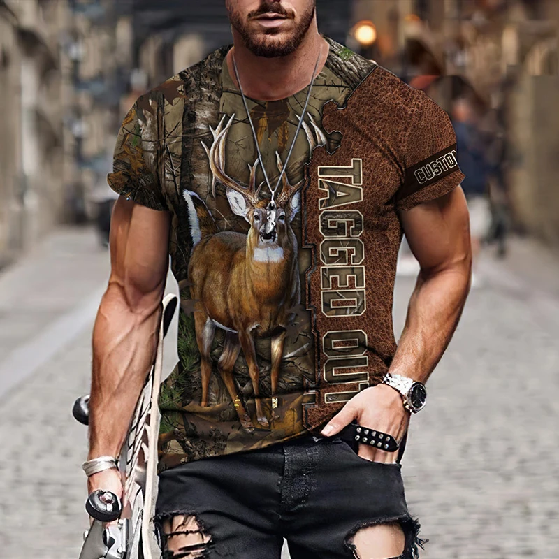 Për meshkuj T-Shirt Për Meshkujt Veshje Verore Unisex të Gjuajtur Kafshë të Shtypura 3D Mëngë të Shkurtra Modës Rastësor të Tepërt Tee Këmisha Camisetas . ' - ' . 0