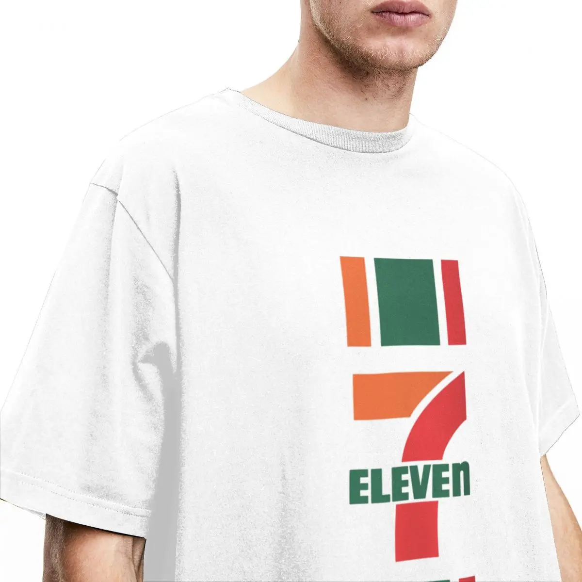 Burrat, Gratë e T Shirt Shtatë Njëmbëdhjetë Merch Qesharake 100% Këmisha Pambuku Supermarket Logon e T-Shirt të Ekuipazhit Qafë e Krye Dhuratat e Krishtlindjeve . ' - ' . 1