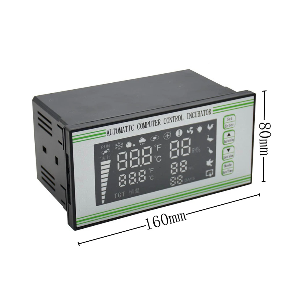 Digital Temperatura Kontrollues Lagështia Inkubator Kontrollues XM18S Për Vezë të Çeljes Dixhitale Termostatit 220v / 110v Me Sensor . ' - ' . 2