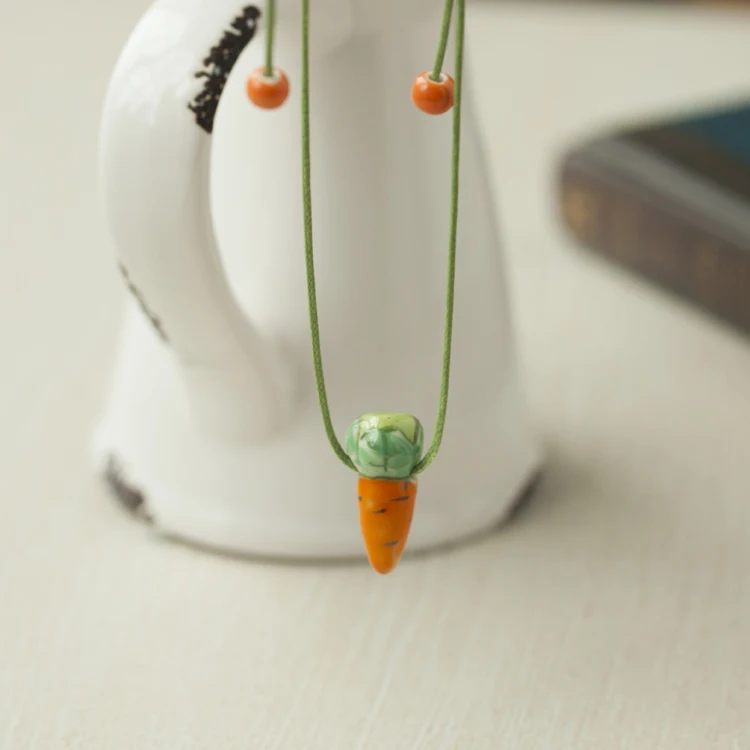 Modës bizhuteri me shumicë të grave të thjeshta qeramike necklaces për gratë DIY punuar me dorë dhuratën gjerdan varëse #5237 . ' - ' . 0