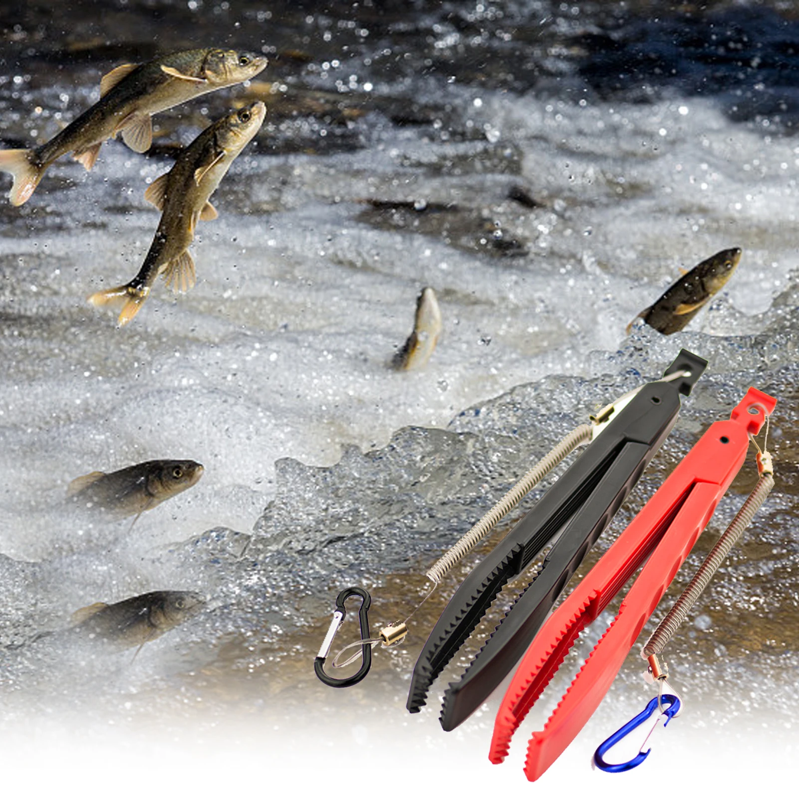 Peshku Cik Gripper Portativ Peshku Pajisje Kontrolli Të Peshkimit E Jashtme Dhe Peshku Kontrollin E Peshkut Të Mbërthen Me Lanyard Të Lehtë Për Të Vepruar Praktike . ' - ' . 1