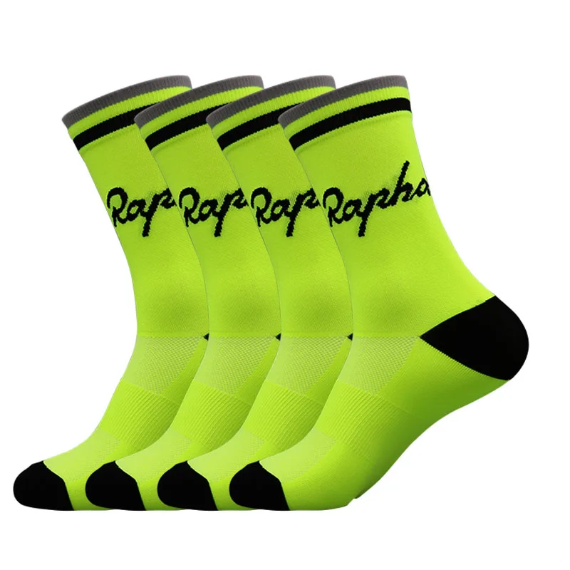 Breathable Çiklizmit Çorape 4 Çift/Grup Gratë Burrat Sport Çorape Drejtimin Çorape Basketboll Futboll Profesional Ecje Biking . ' - ' . 5