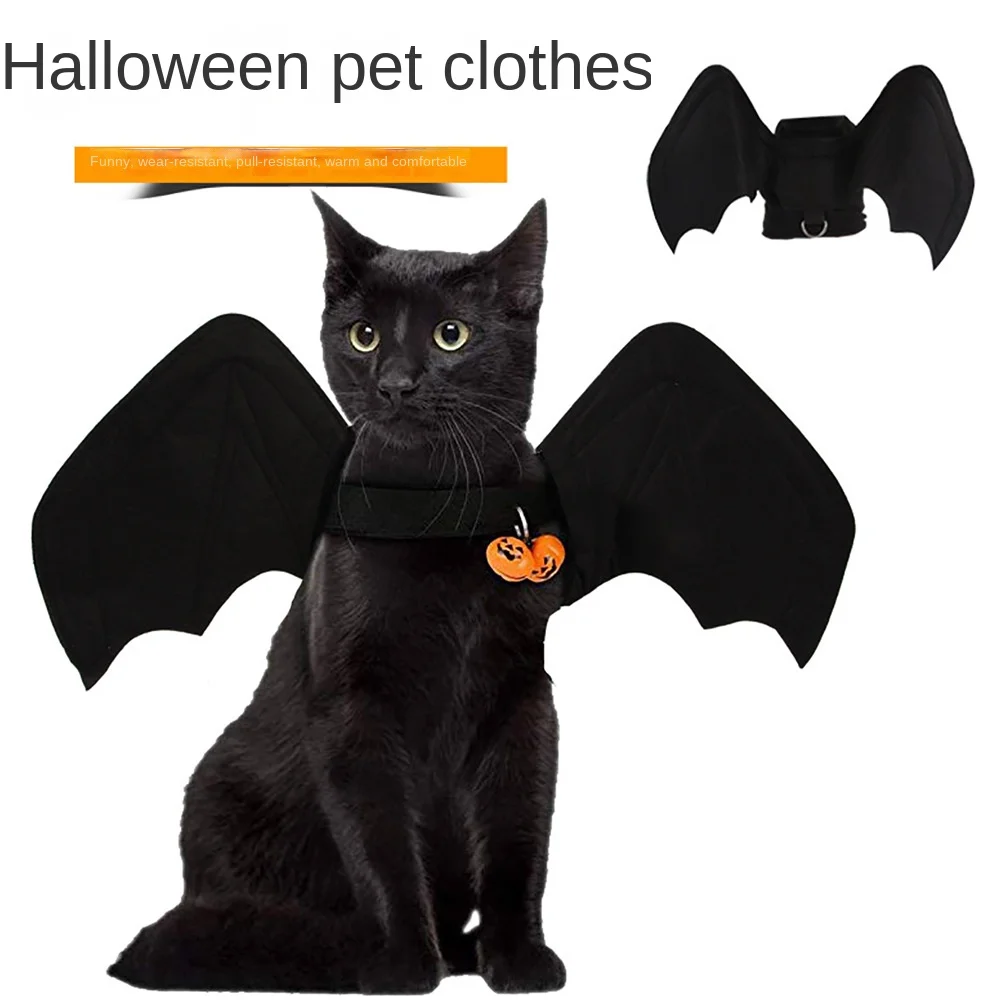 Pet Rrobat E Halloween Krijuese Mace, Qen, Bat Krahët E Transformimit Veshje Cat Pajisje Pet Pet Artikuj Cat Pajisje Pet . ' - ' . 1