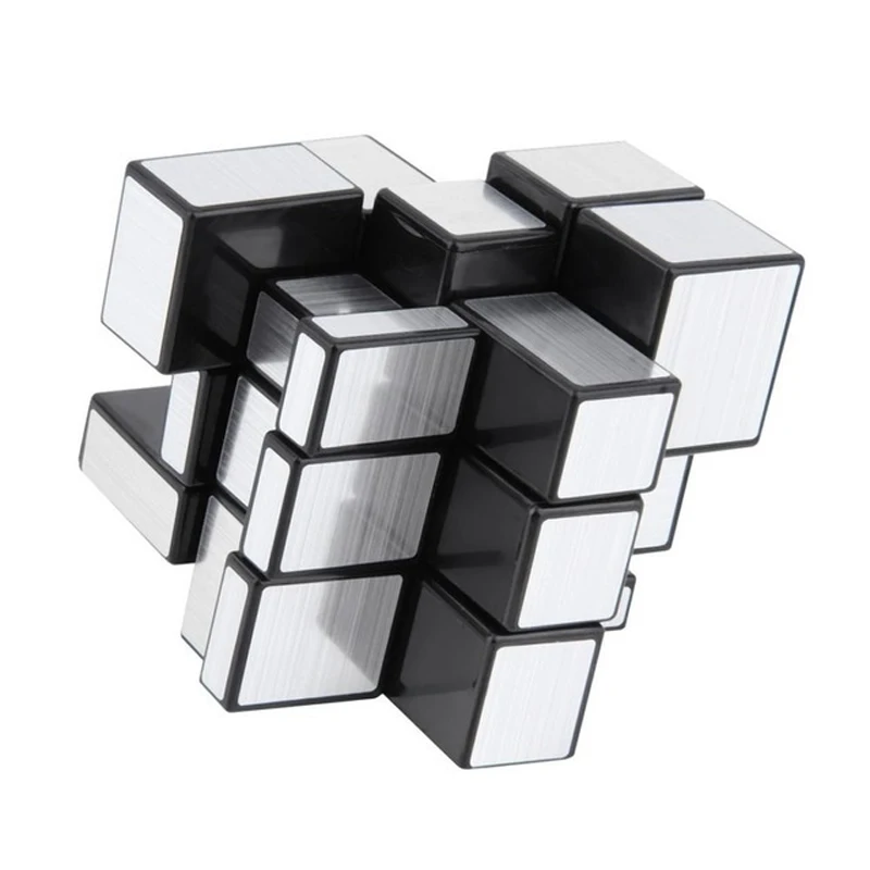 Moyu Magic Mirror Cube 3x3x3 Ari Argjendi Profesionale Kube Shpejtësi të Puzzles Speedcube Lodra Edukative për Fëmijët e të Rriturit Dhurata . ' - ' . 4