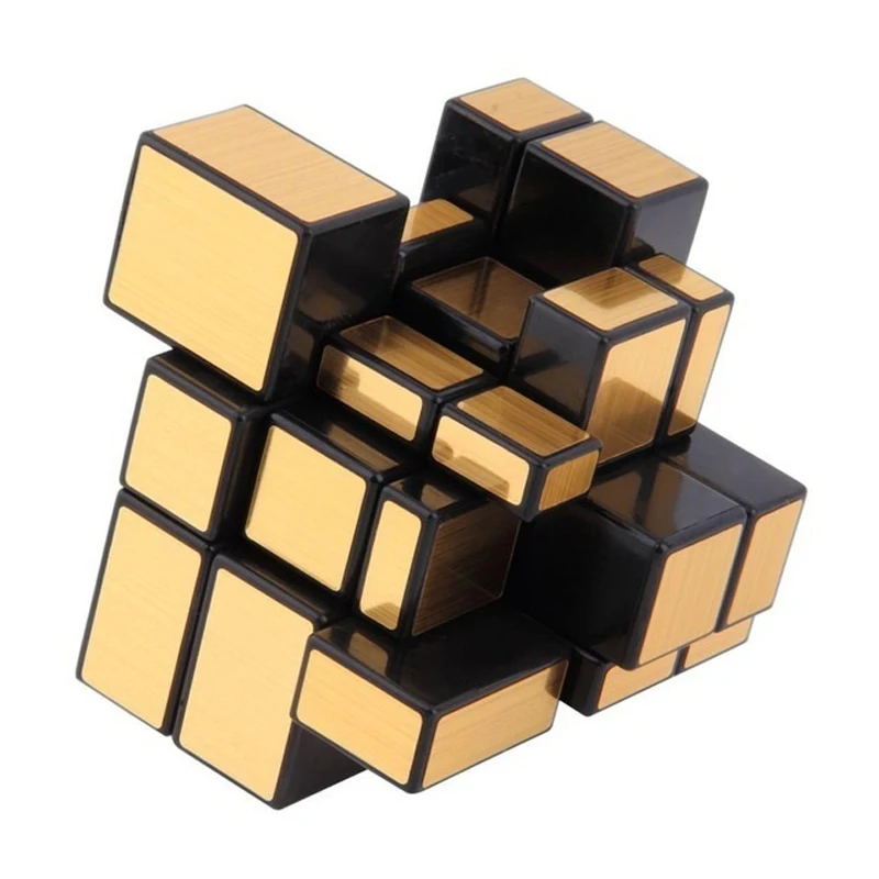 Moyu Magic Mirror Cube 3x3x3 Ari Argjendi Profesionale Kube Shpejtësi të Puzzles Speedcube Lodra Edukative për Fëmijët e të Rriturit Dhurata . ' - ' . 5