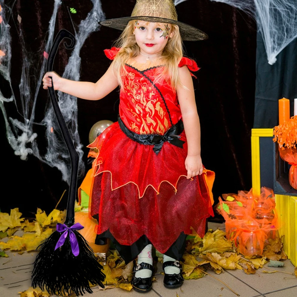 Cosplay Fotografisë Props Dekor Në Shtëpi Magjistare Fshesë Misterioze Artizanale Fëmijët E Të Rriturit Dekoratë Halloween Shirita Me Ngjyrë Të Partisë Kostum . ' - ' . 4