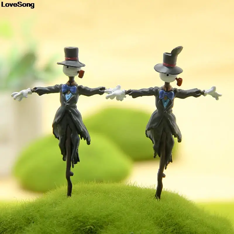 1PC Ghibli Anime Vajtoni Lëviz Kështjellën e Veprimit Figura PVC Scarecrow Model Lodra Stolitë Kopsht Moss Miniaturat Dekor Pajisje . ' - ' . 0