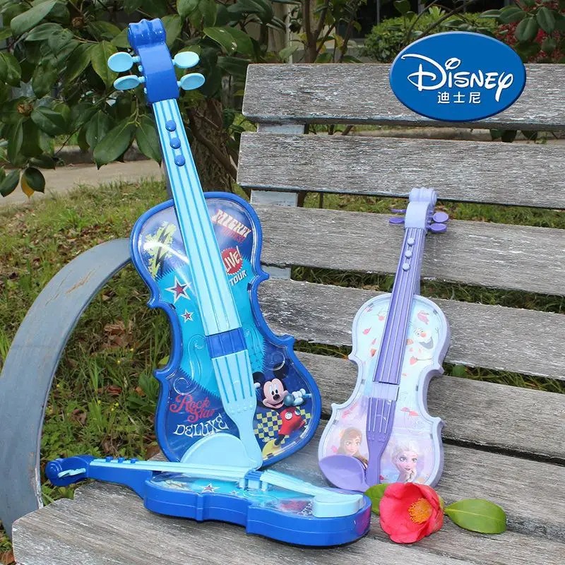 Disney vajzave të Ngrira Princeshë Violinë Lodër Instrument Muzikor Simulimi fëmijët Lodër Elektronike Instrument Muzikor Fëmijë Dhurata Pushime . ' - ' . 4
