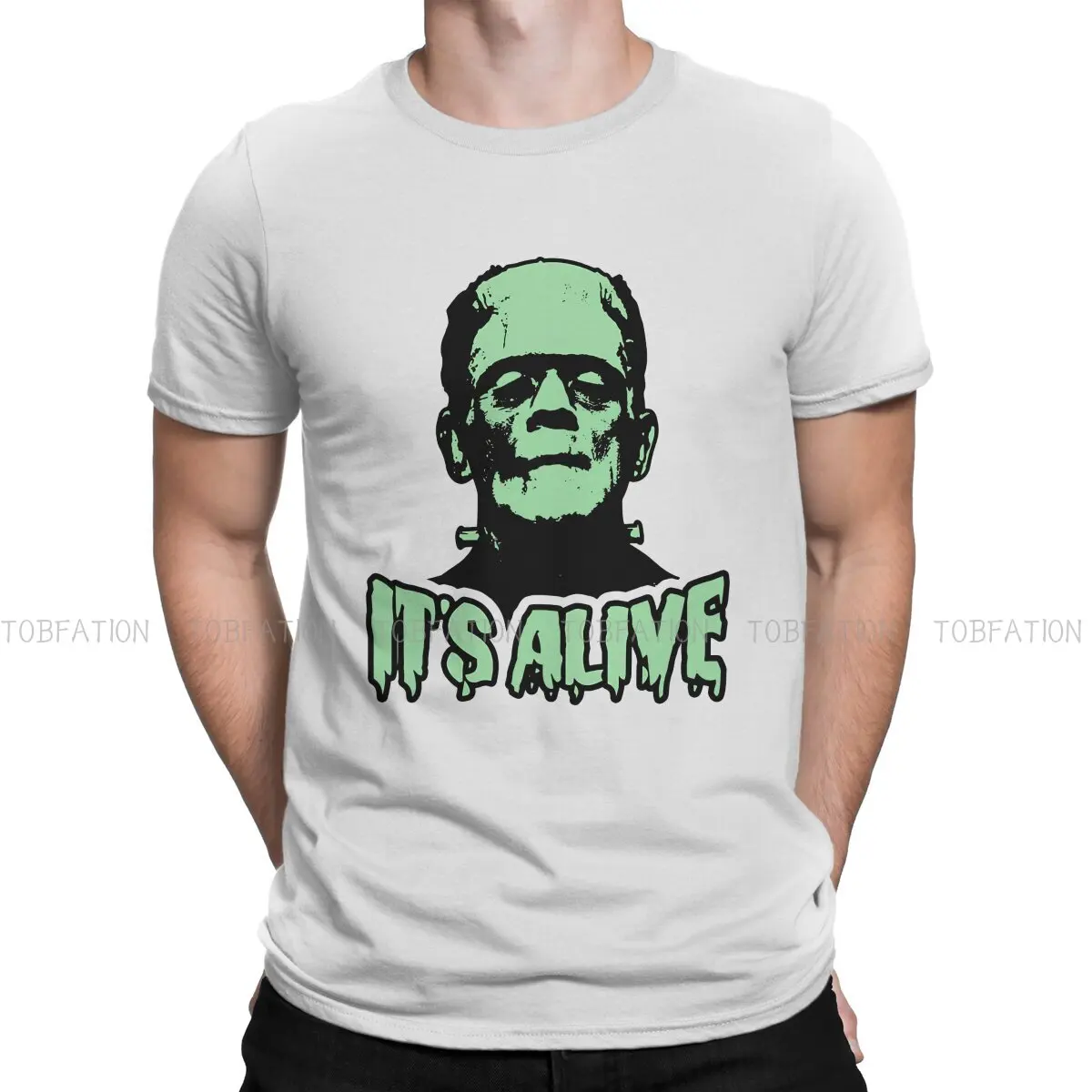 Frankenstein TShirt për Burrat Humor Humor të Lirë Sweatshirts T Shirt me Cilësi të Lartë Dizajn të Ri të Lirshme . ' - ' . 0
