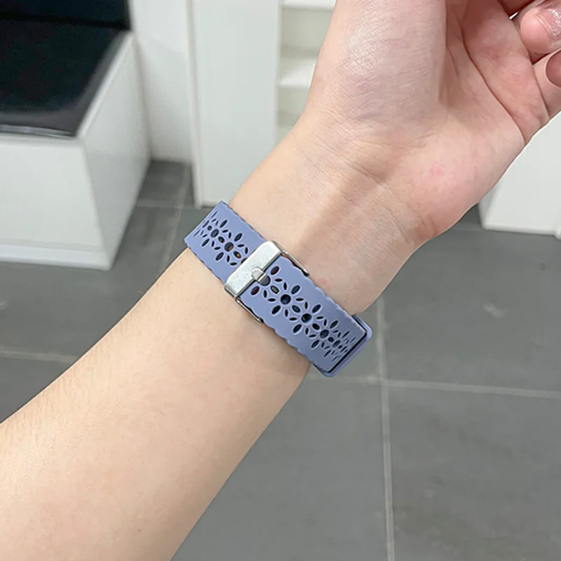 Silikoni Rrip Për Huawei Shikojnë të Arsyeshme 2 Smartwatch Band Zëvendësimin Sport Wristband i papërshkueshëm nga uji Byzylyk Fit2 watchband Pajisje . ' - ' . 3
