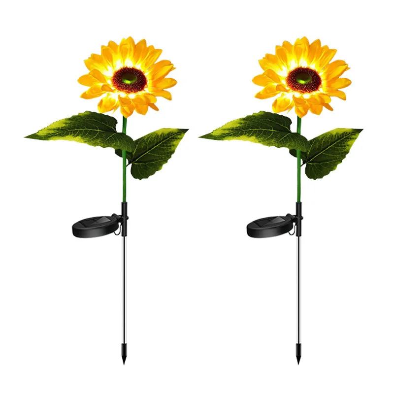 Sunflowers Diellore Led Dritë në Natyrë papërshkueshëm nga uji LED Kopsht Dritë në Natyrë Shtegun e Dritës Diellore Dritat për Patio Lëndinë Oborr Ballkon . ' - ' . 5