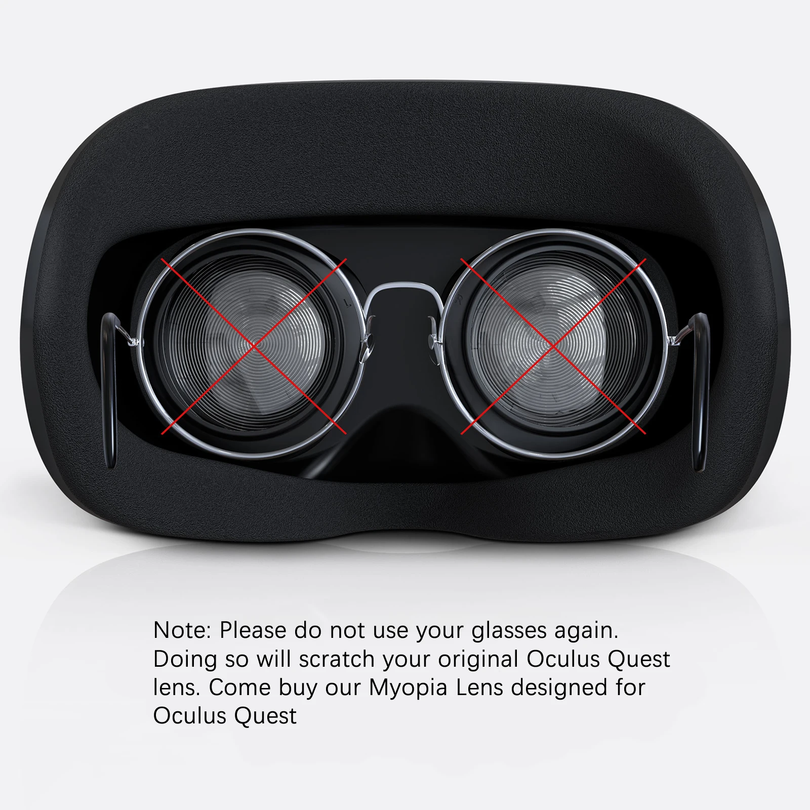 Miopi Lente për Oculus Kërkim 2 Recetë Lente Anti Blu Anti-shkëlqim verbues Filtër VR Eyeglass Magnetike Lente Përshtatës të Shpejtë Release . ' - ' . 3