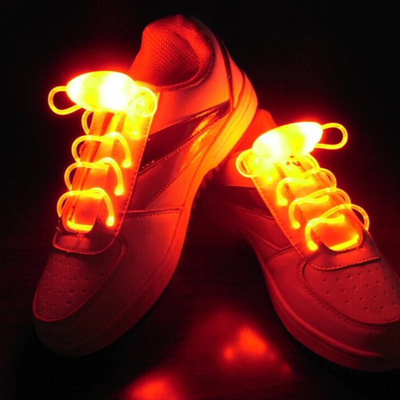 LED Sport këpucet e tyre Flash Dritë Deri Shkëlqim Rrinë Rripin e Shoelaces Partisë Klubit Ardhja e Re për Promovimin lidhëse këpucësh buckle yeezy . ' - ' . 4