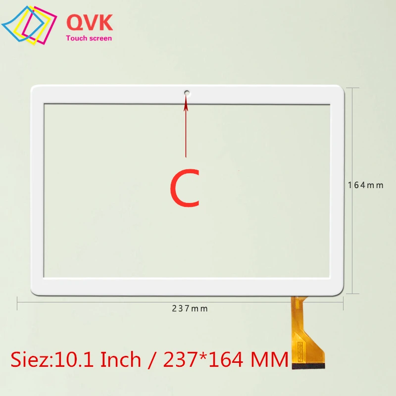 Zi e Bardhë 10.1 inç Për Mediatek Tab ZH960 3G 4G Tablet PC ekran Capacitive touch panel riparimin e zëvendësimit të pjesëve të këmbimit ZH960 . ' - ' . 2