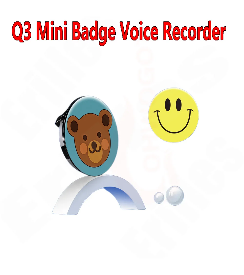 Mini Distinktiv Sound Recorder Ndërtuar-në HD Espia Mic Dixhitale Kasetë Gadgets Regjistruesi i Vogël i Regjistruesit të Zërit për Fëmijët Në Kopësht . ' - ' . 0