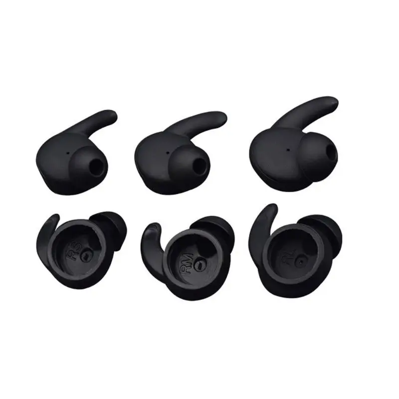 3 Çifte Earbuds të Mbuluar Në Vesh Këshilla të Buta Silikoni Lëkura e Veshit Receptorin Goditje Buds Zëvendësim për Huawei Nder AM61 Sportive Bluetooth . ' - ' . 0