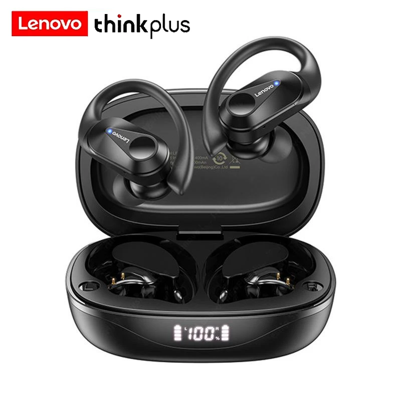 Origjinal Lenovo Thinkplus LP75 Earphone Bluetooth 5.3 Kufje pa Tel Digital Display HiFi Stereo Zhurmë Uljen e Earbuds . ' - ' . 0
