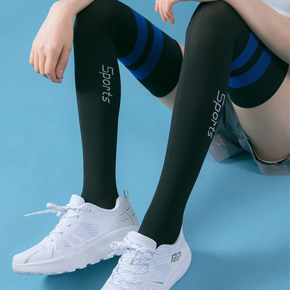 1 Palë Çorape Compression Breathable Sport Çorape Jo-shqip Futbollit Çorape Drejtimin Palestër të Mbrojtur Grua Çorape Shirit Stockings . ' - ' . 5