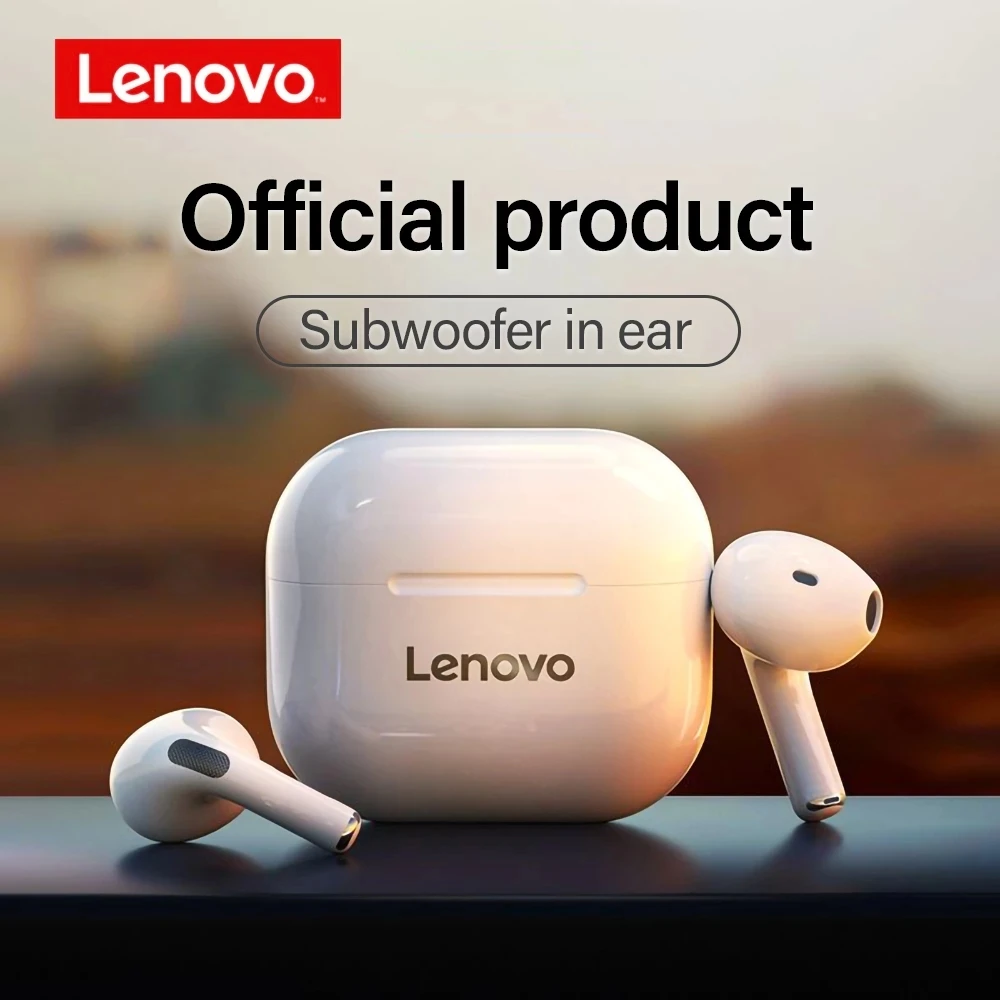 Lenovo LP40PRO/LP40 5pcs Celulare Earphone Bluetooth 5.0 Dyfishtë Stereo Zhurmë Uljen e Bas Kontakt të Kontrollit Gjatë Pritjes 230mA . ' - ' . 3