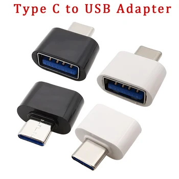 10Pcs USB OTG Përshtatës Tipit C Mashkull Plug në USB Femra Fole OTG Kabllo Converter Për Miun Tastierë të Telefonit Celular USB Lidhësi