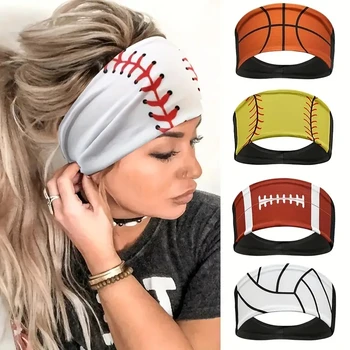 1PC Sportiv Stil Headbands për Gratë - Futboll, Basketboll, Volejboll, Softball Modele - Anti-Shqip, Djersë-Thithjen
