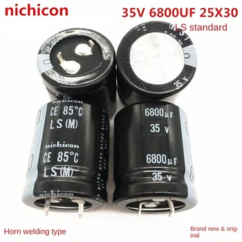 (1PCS)35V6800UF 25X30 Nichicon electrolytic capacitor 6800UF 35V 25 * 30 LS seri