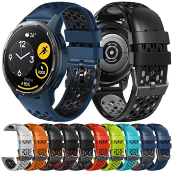 22mm Silikoni Zgjuar Band Shiritat Për Xiaomi Watch S1 Pro / e Aktiv Wristband Mi Watch Global Version/Watch Ngjyra 2 Correa Byzylyk