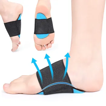 2Pcs EVA Banesë Këmbët Hark të Mbështetur Insoles Ortopedike Pads Për Këpucë Burra Gra Këmbë Valgus Sportive Insoles Këpucëve Fut Pajisje