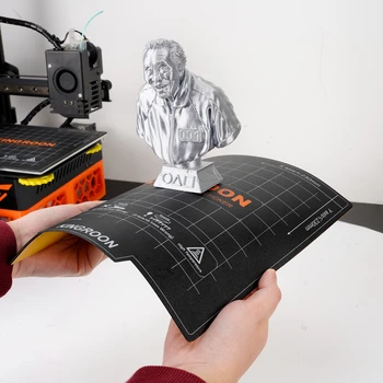 3D Printer të Nxehtë në Shtrat Platformë Fletë Fleksibël Magnetike Gjemb Bazë Ndërtuar A+B Sipërfaqe 235x235mm 310x310mm Heatbed Pjesë