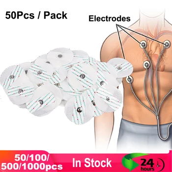 50 - Numërimin 1000 Universale Mjekësore e Disponueshme ECG pads ECG Monitorimit Elektroda Electrode EKG/ECG 5cm 50 Për Qese