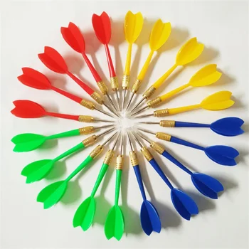 8pcs Multi-ngjyra Plastike Shtiza Gjilpërë Shtiza Balona të Përbashkët Fluturues Standard Hala Shtiza Çeliku Informoi Shtiza të Rastit Ngjyra