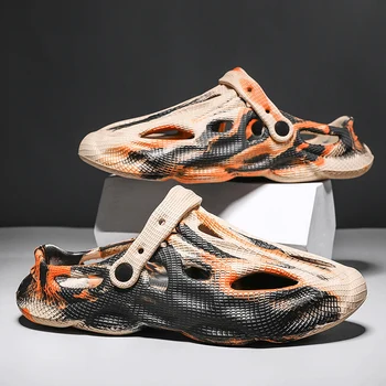 Ardhja E Re Klasike Stil Burra Sandale Këpucë Kamuflazhi Gratë Sport Këpucë Në Natyrë Ecin Shapka Atlete Të Shpejtë Të Anijeve Të Lirë