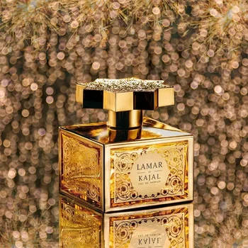 Aromë LAMAR nga Kajal Markë Parfumi ALMAZ LAMAR DAHAB Projektuesi star Eau De Parfum EDP 3.4 oz 100 ml Parfum me dhurata