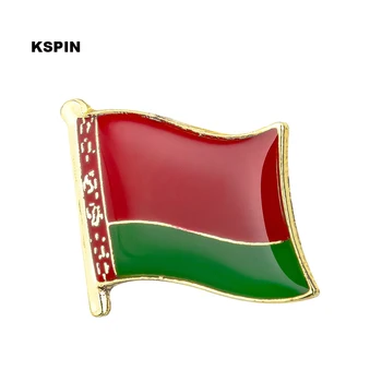 Bjellorusi Flamurin jakë xhakete Pin Shënjat Për Rroba Me Arna Rozety Papierowe Ikonën Shpinës KS-0031
