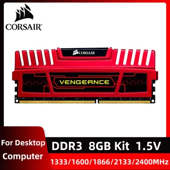 CORSAIR Hakmarrje LPX DDR3 Kit 8GB 16GB 2400MHz 2133MHz 1866MHz 1600MHz 1333MHz Desktop Kujtesës 240Pin DIMM 1.5 V PC-19200 17000