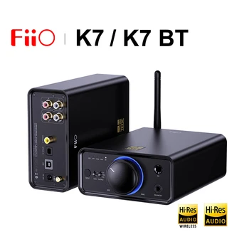 FiiO K7/K7 BT Balancuar HiFi Desktop DAC Kufjeve Përforcues AK4493S*2 XMOS XU208 PCM384kHz DSD256 USB/Optical/Coaxial/RCA Input