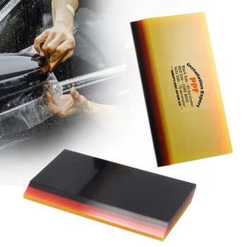 FOSHIO 3 Shtresa e Butë Shtrydhësi Fibra të Karbonit Gjemb Mbartës Makinë të Përfundojë Vinyl Film të Instaluar 2in1 Scraper Dritare Ngjyrë Makinë Cleaning Tool