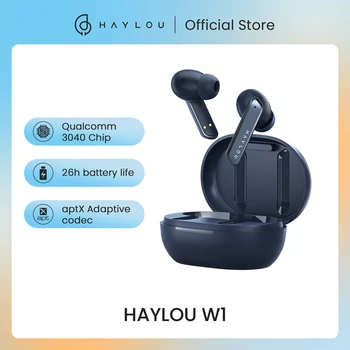 HAYLOU W1 Bluetooth 5.2 Kufje 35dB Dyfishtë Anulimi i Zhurmës Kufje Gjashtë-mic HD Thirrje shfaqjes papërshkueshëm nga uji Headsets