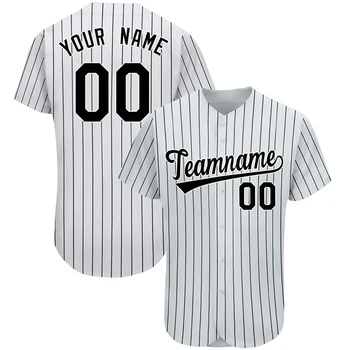 I përshtatshëm Baseball Jersey Ekipi Këmishë të Shtypura Ekipi Emrin Personal Numri Shirit Baseball T-shirt Burrat/Gratë/Fëmijët